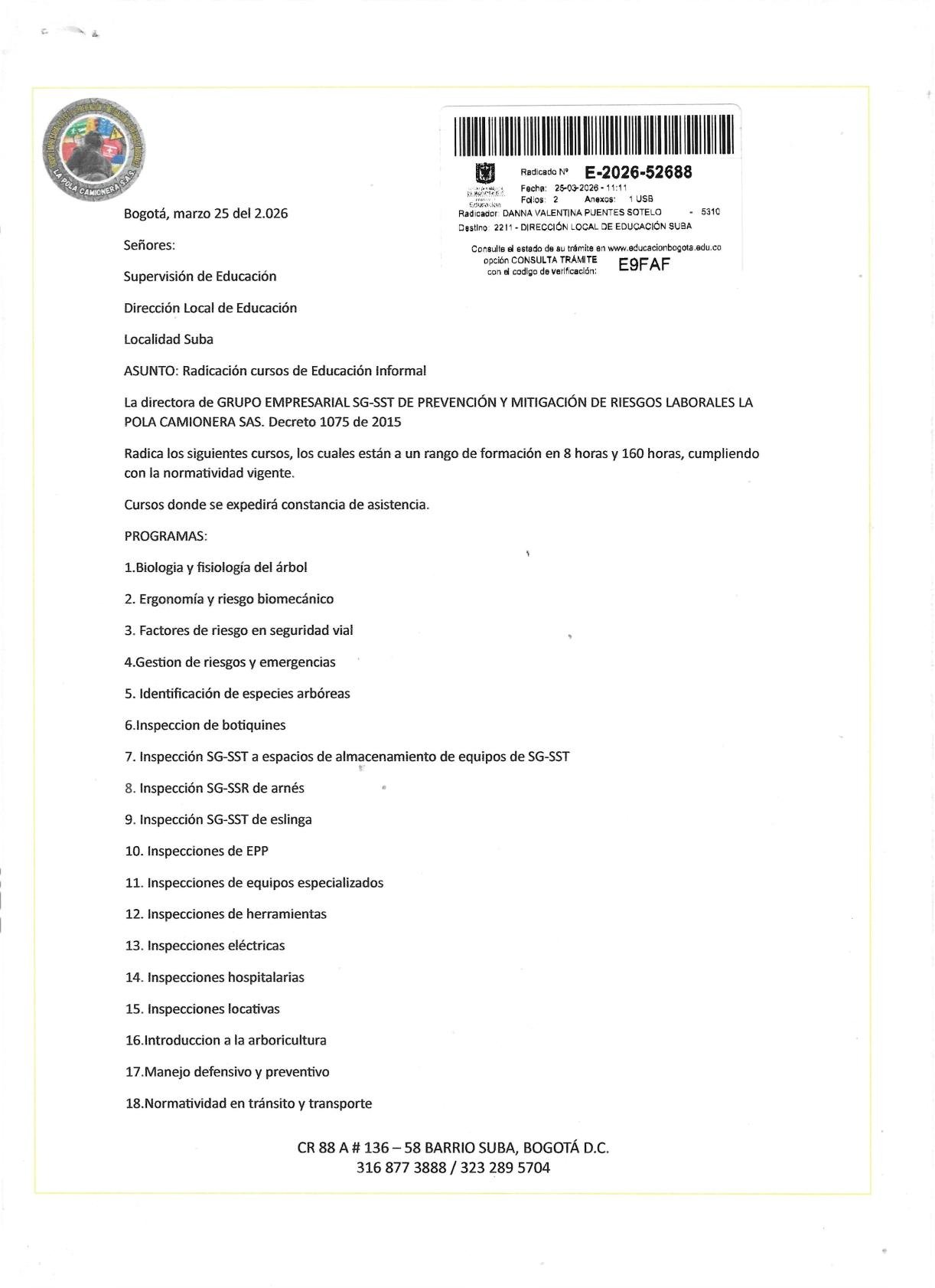 Certificación 14