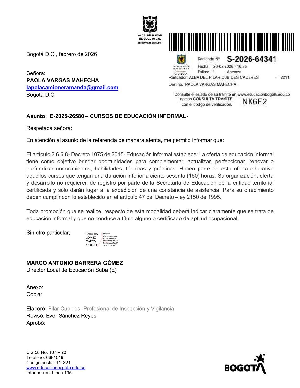 Certificación 17